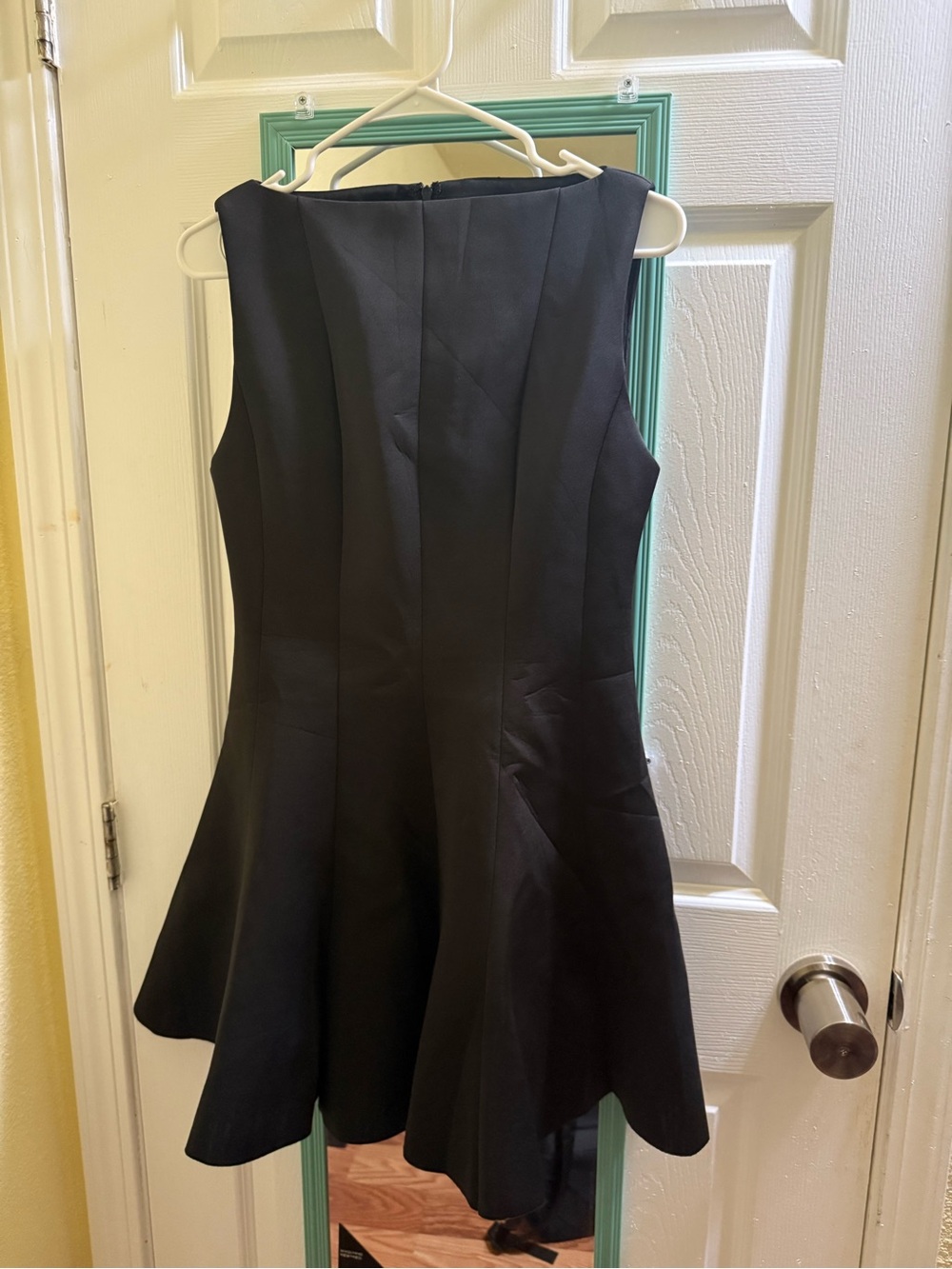 Classic Black Sleeveless Fit-and-Flare Dress